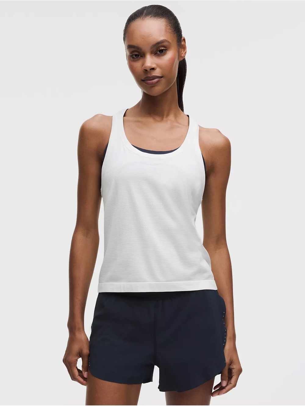 lululemon athletica Swiftly Tech Racerback Tank Top 2.0 Race Waist Length Sz 12